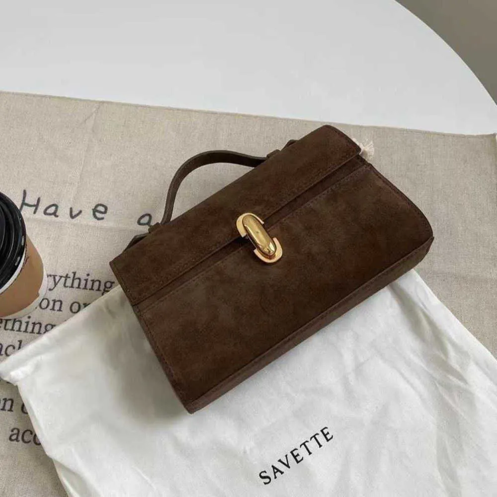 Сумки роскоши французская сумочка ниша дизайн сумочка Savette Подличная кожаная женская сумка минималистская сумка с маленькой квадратной сумкой 231215 240511