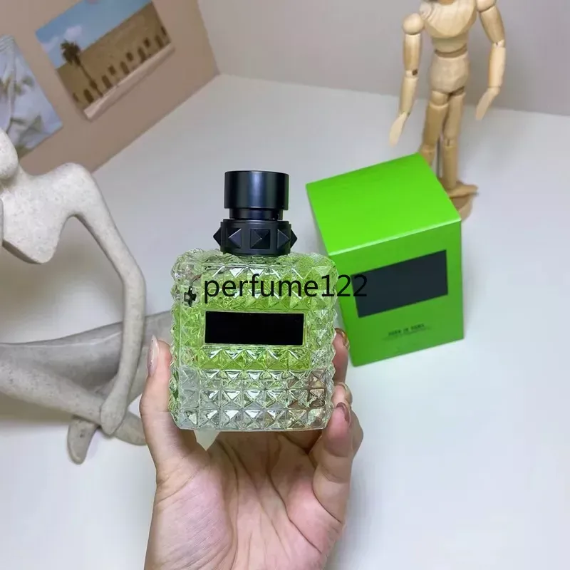 Marque Donna Green Stravaganza Femmes Men Perfume parfum Fragance Coral Fantasy classique Miss Day Perfume Rose Perfume jaune Dream Fast Ship