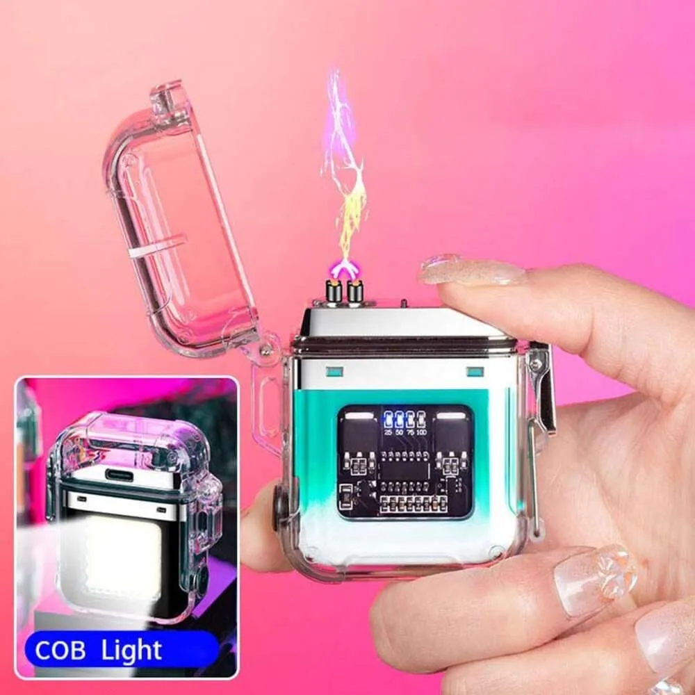 Kuromi Double Arc Transparent cool electric lighters - Waterproof USB  Electronic Cigarette Lingerie