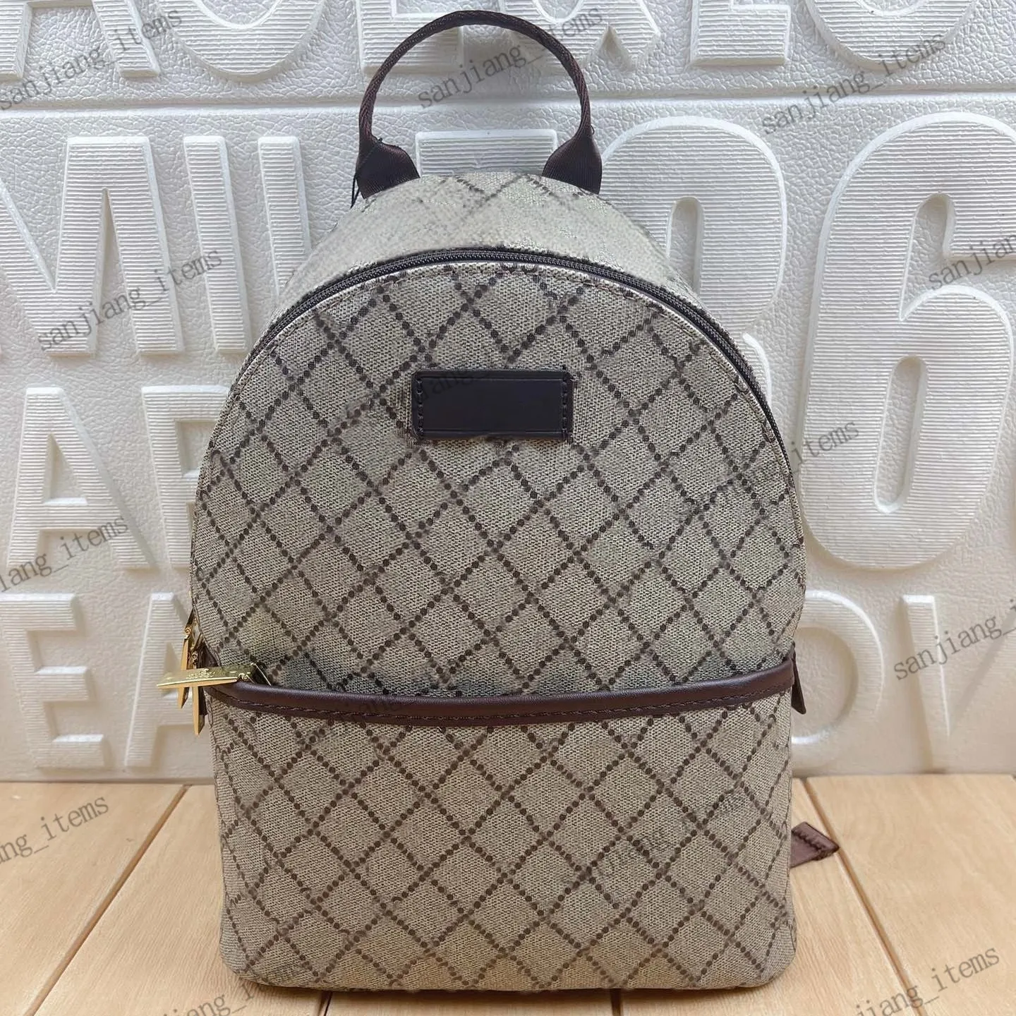 Designer Canvas Beige Backpack With Heart And Stars Print Interlocking Shoulder Straps For Preschool Kids Small Size Travel Bag Schoolbag And Outdoor Book Pack From Dhgate stores 65.28 DHgate.Com