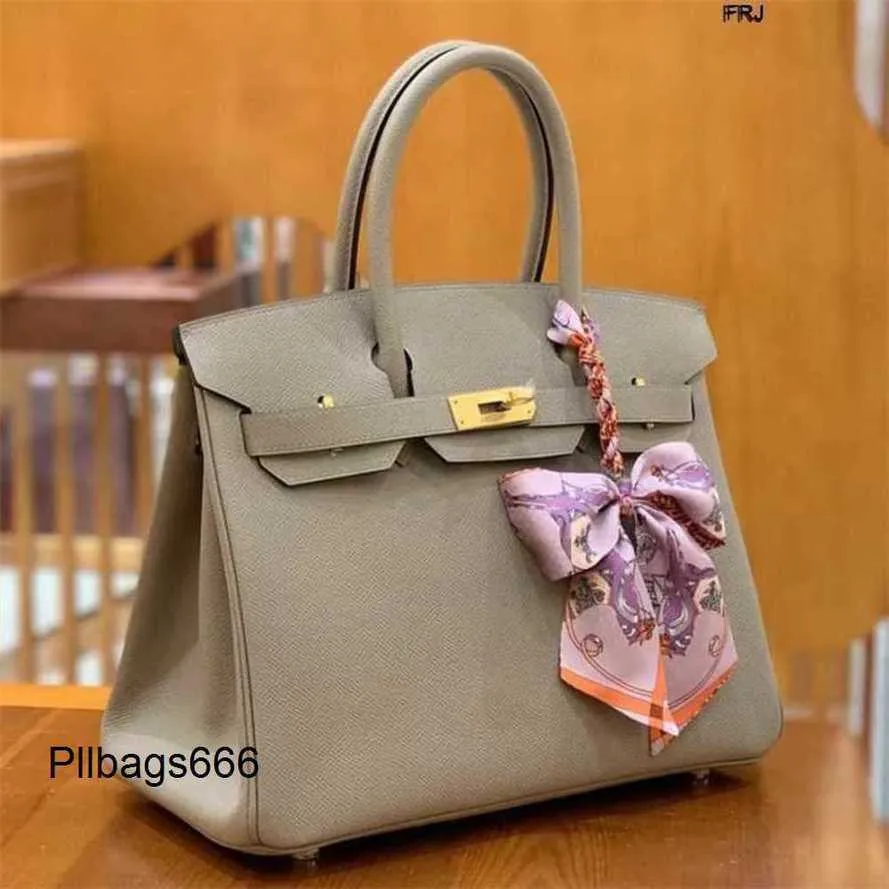 Sacs de créateurs sacs à main pour femmes purs cousus 2024 Nouveau réel cuir Epsom Palm BK30 Luxury Luxurys grande capacité Have Logo