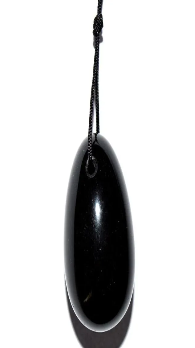1 pezzi 30 20 mm Obsidian cristallo giada gemma uovo pelvico Muscolo vaginale Ben yoni uovo per ginnastica per kegel257i2315507