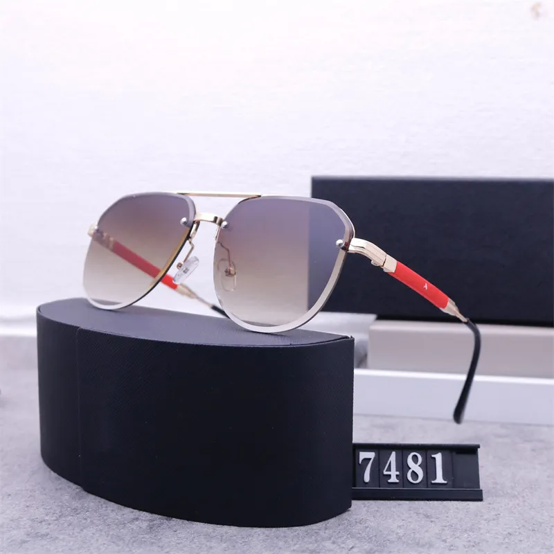 Luxury Designer Sunglasses Men Women Sun Glasses Full Frame Eyewear Polarized Eyeglasses Ornamental Sunshade Adumbral Goggle With Box