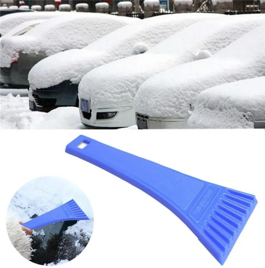 Nytt ankomst bärbart rengöringsverktyg Ice Shovel Vehicle Car Windshield Snow Scraper Window Scraper för bilisskrapa5271462