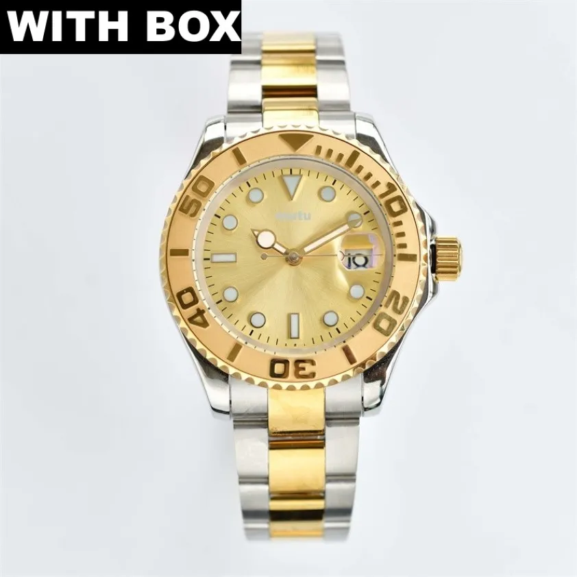 Mens Luxury Watch Designer Watchs -rörelse Watches Automatic Mechanical Wristwatch 904L rostfritt stål Sapphire Folding Buckle Yachtma 249L