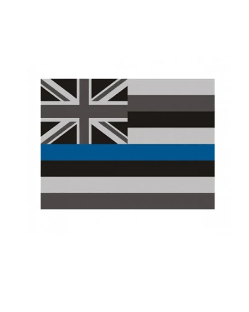 Drapeau de l'État d'Hawaii Frappe bleu mince drapeau de la ligne de 3x5 pi Banner de police 90x150cm Cadeau de festival 100d Polyester Indoor extérieur imprimé et 3790393