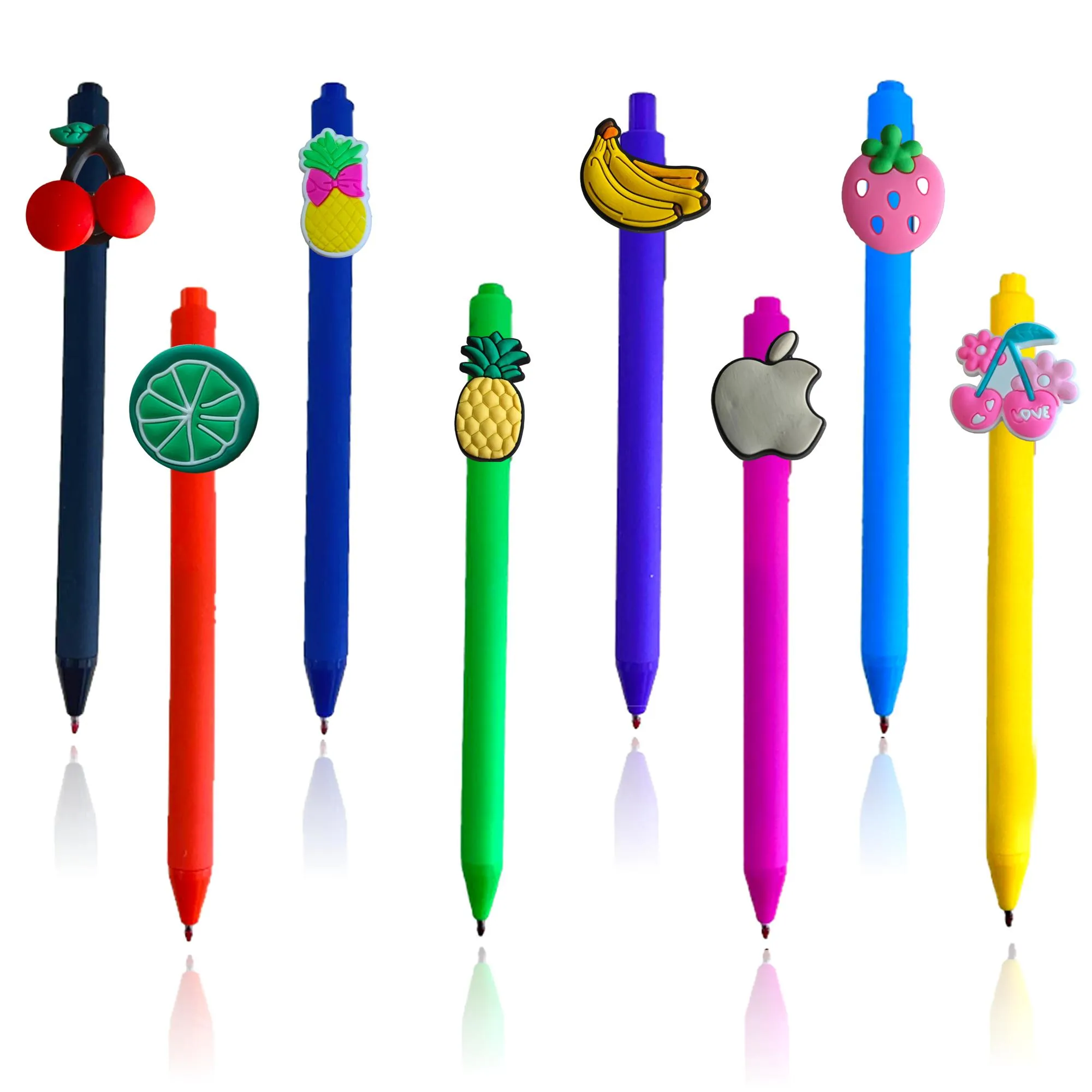 Painting Supplies Fruits And Vegetables Cartoon Ballpoint Pens Cute Nurse Appreciation Gifts School Students Graduation Mti Color Jumb Otc9G