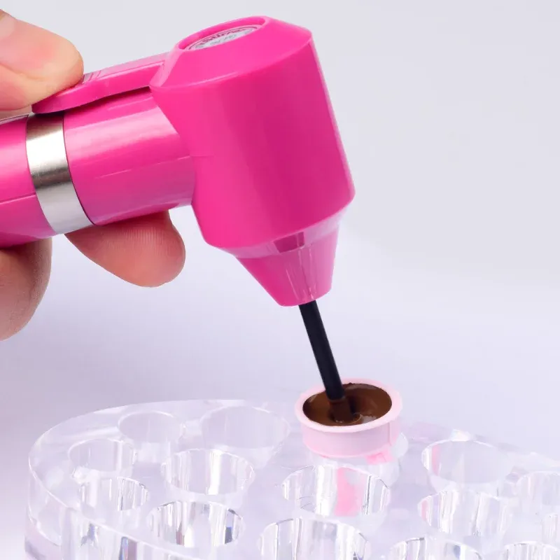 NOUVEAU Dispositif de stylo de mélangeur à encre de tatouage 1PC avec des bâtons de mélange de 5pcs pour le pigment électrique Tatu