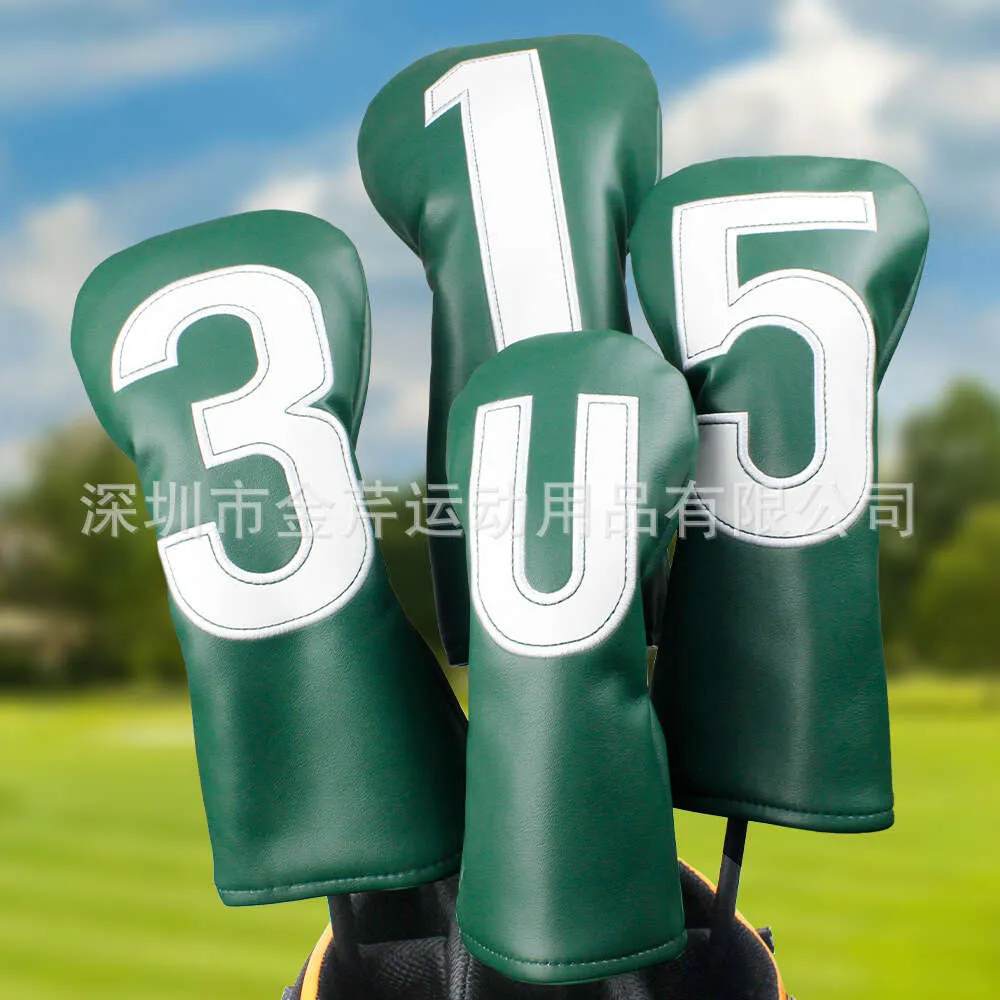 Capa de boné de madeira digital de venda de madeira, tampa de proteção ao clube de golfe