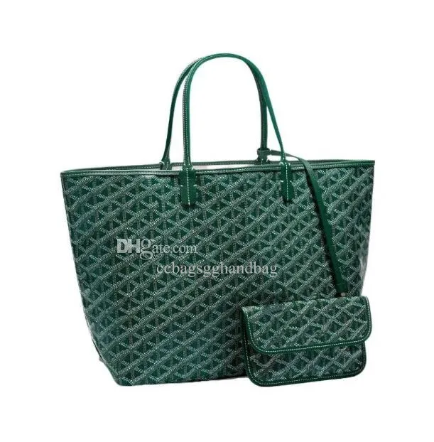 Luxury Designer Green Embossed Shoulder goyard bag for Women Classic Style Messenger goyard bag with Fashionable Tote Purse and Wallet