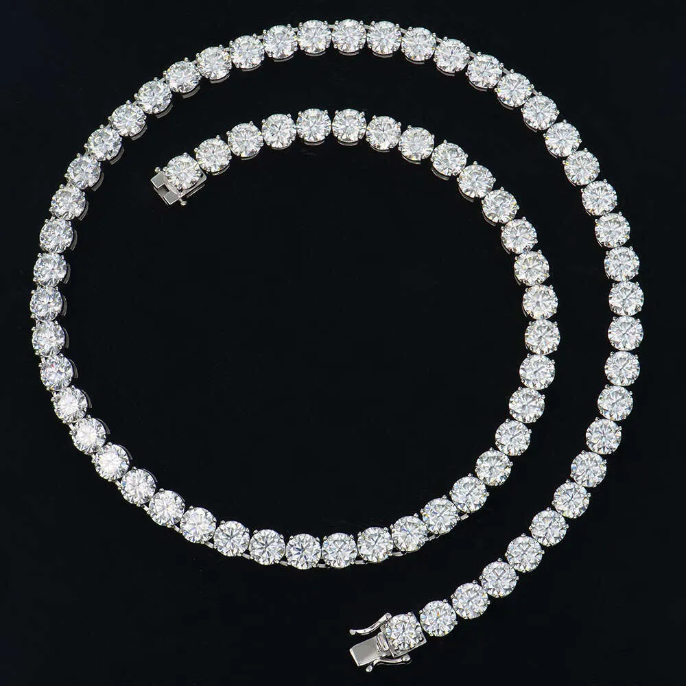 Xingyue 6 мм мужчины женщины -ювелирные изделия стерлингов Sier VVS Diamond Mossanite Moissanite Tennis Countrace heг с сертификатом GRA