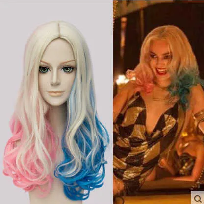 Cosplay wigs harley quinn cheap
