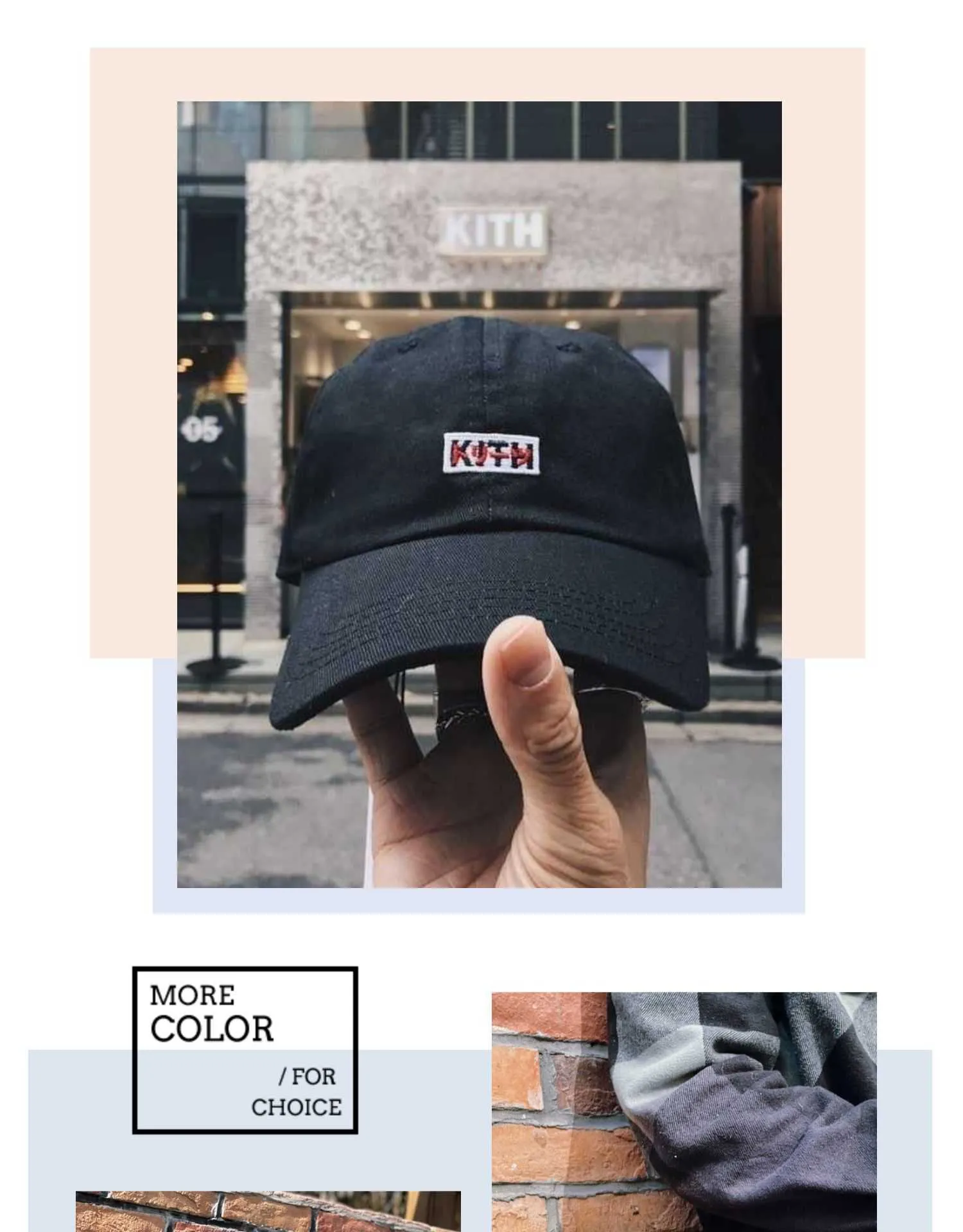 DHgate.com:Kith Treats Tokyo Tokyo Curved Brim Hat