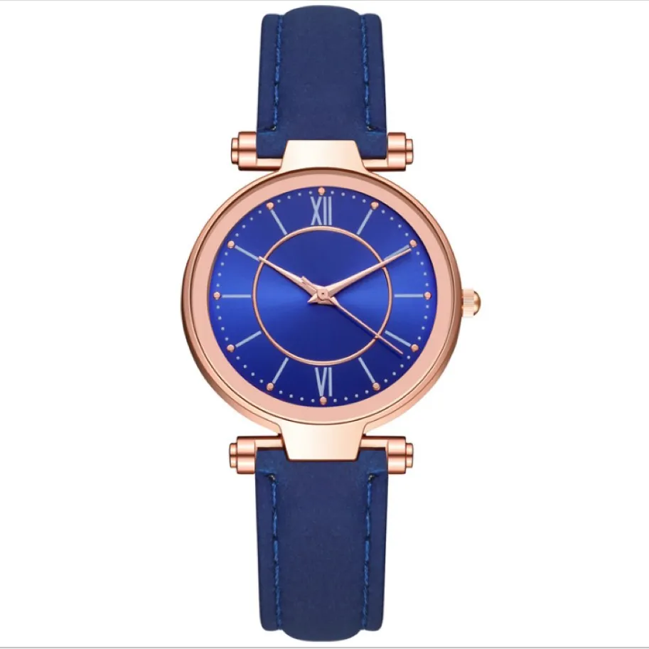 McYkcy Brand Loisir Fashion Style Womens Regardez Good Vente Analog Blue Dial Quartz Dames Watchs Wristwatch 3035