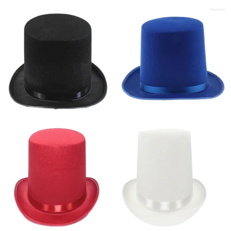 Forniture per feste Magician Top Hat Black Performance di palcoscenico in costume da boccetta