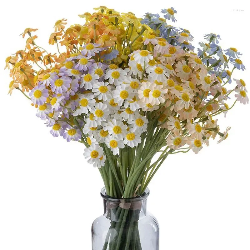 装飾的な花カモミールシルク人工花