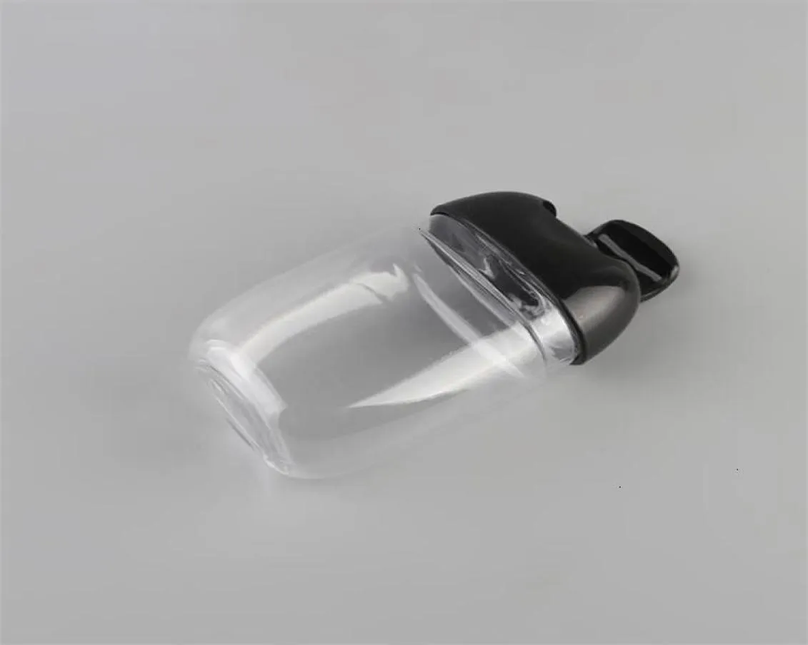 Cap rond 30ml Pet Flip Plastic Half Children039s Carry Disinfectant Hand Dasizizer Bottle KKF22361562190