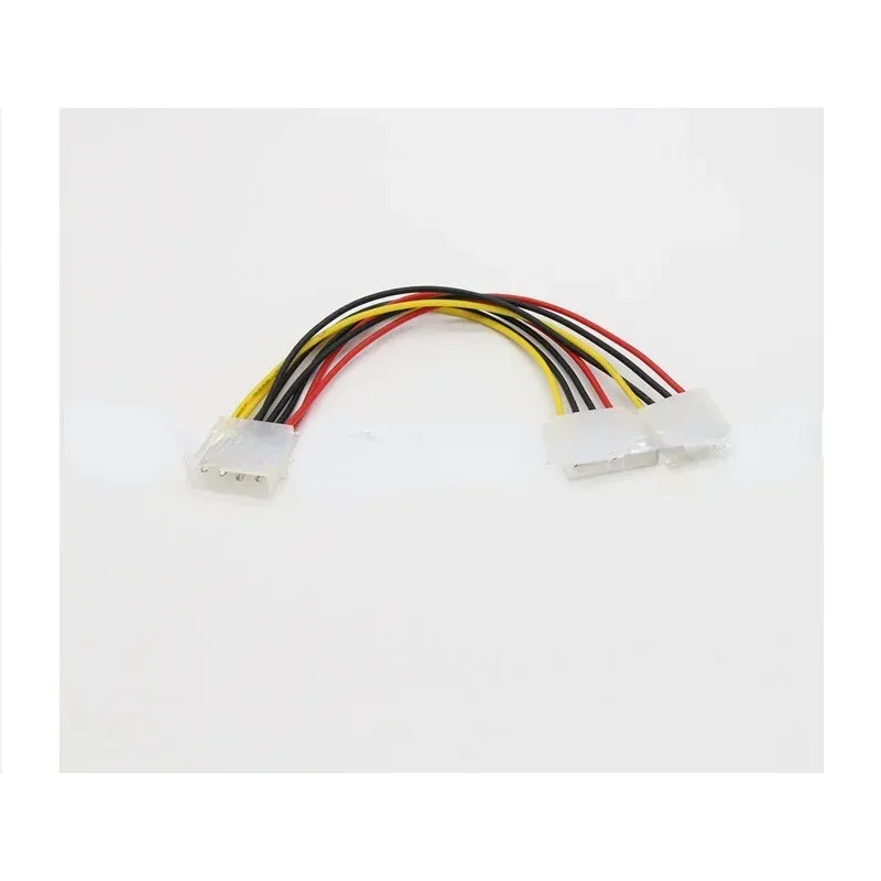 Adaptateur de câble de séparateur d'alimentation 4 broches MOLEX Male Male Power à 2x IDE 4 broches Femelle Y FEMPLER SPLITTER EXTACTER ADAPTER CONCECTEUR CABLE 20CM