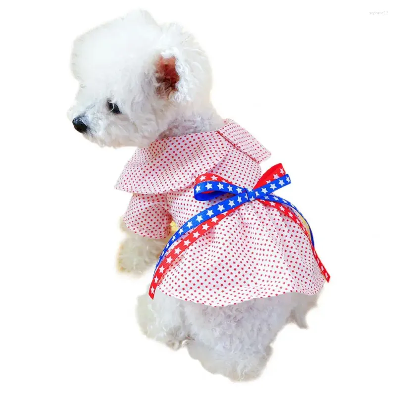 Vestuário de cachorro respirável Bonito de estrela Pet Pet