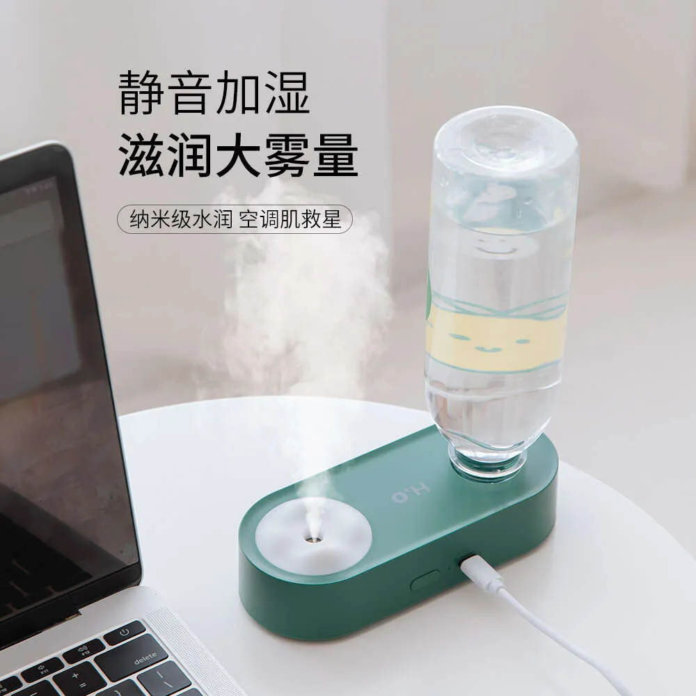 New Humidifier USB Mini Charging Small Portable Desktop Mineral Bottle Air Water Replenishment Spray