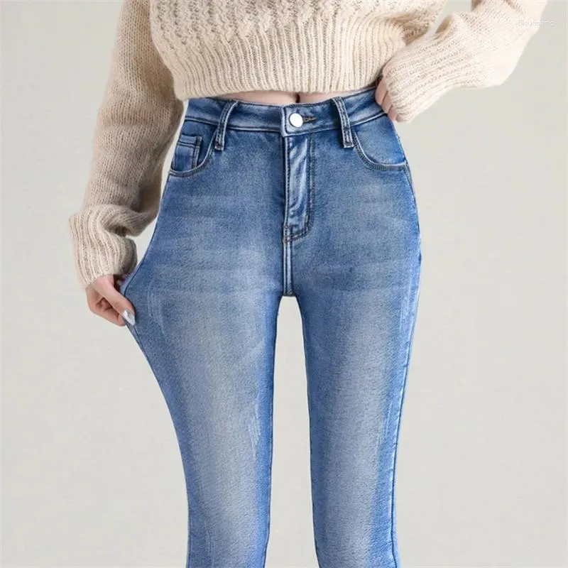 Jeans femminili donne allungare la matita stretta di coltivare leggings moralità gambe dritte pantaloni strappati ragazze cupoli magri wais