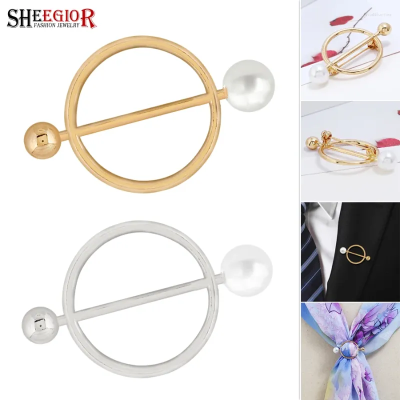 Broches Love Simple Brooch broches Metal Alloy Pearl Femmes Accessoires Scarpe Boucle Corner Bouton Fashion Ornements Cadeaux