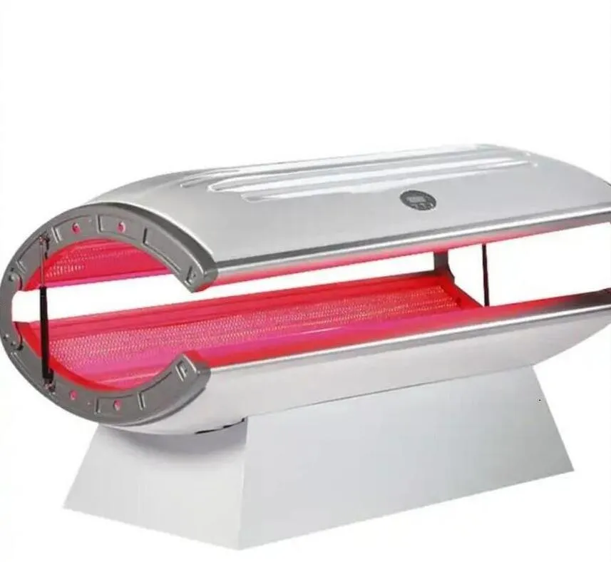 Kliniek Gebruik Red Light Therapy Collageen Machine630 Nm 850 Nm LED Collageen Skin Care Photon Skin Blitsing Capsule LED PDT Skin Verjonging Acne Pigment Verwijdering