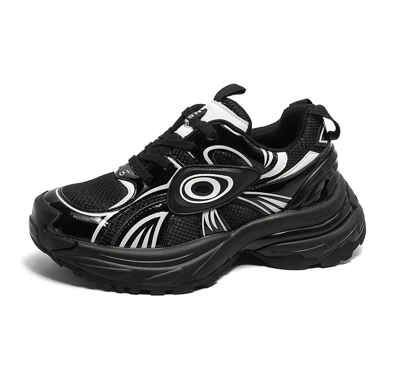 Bulk New China Chic White Lace Up Sneakers For Women And Kids Thick Soled Dad Track Shoes In 4 Styles With Available In Sizes 35 44 From Designerr shoes 48.19 DHgate.Com