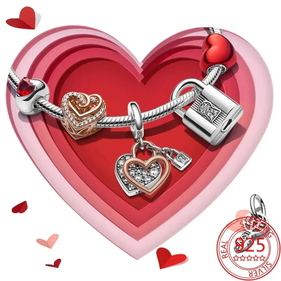 Lock of love pandora charm best sale