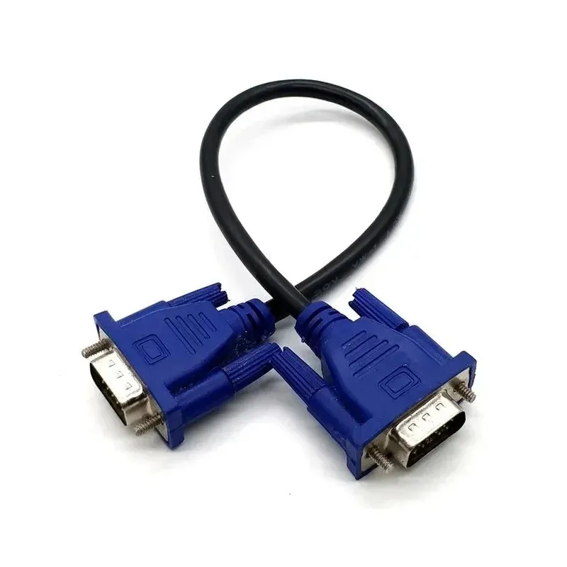 VGA Edension Cable HD 15 -контактный до мужчин VGA -кабели кабели шнур -проволоки медная ядро для компьютера для компьютера аппаратное обеспечение проектора