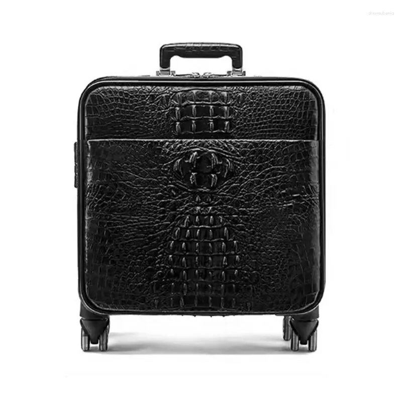 Crocodile Business Suitcases Dunnes With Universal Wheels For Men And
