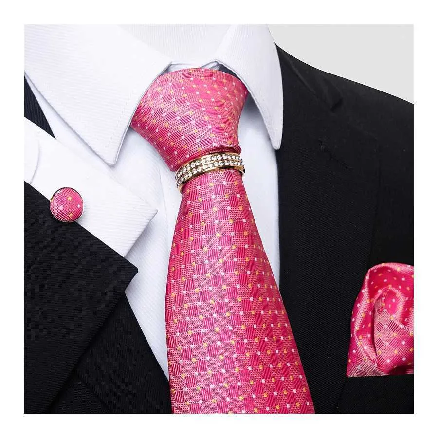 Zestaw krawaty do szyi kolory jedwabny prezent ślubny krawat kieszonkowy Zestaw kaset kase