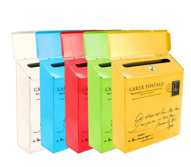 Wasserdichtes Metall im Außenpostenbox Briefbox Wandmontage mit abschließbarem 2 Tastenpostschachtel T2001178859835
