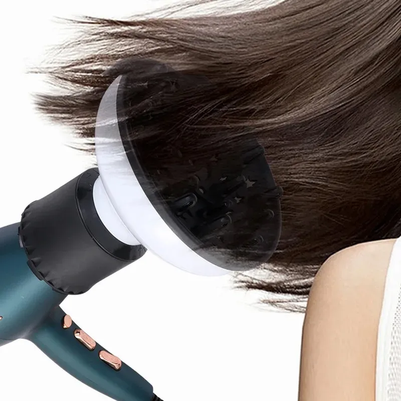 1pc DIY Universal Hair Tool Diffuser Wind Hair Curl Blower Salon Replacement Cover Tratt Form Formfrisyr Munstycken Hårtork
