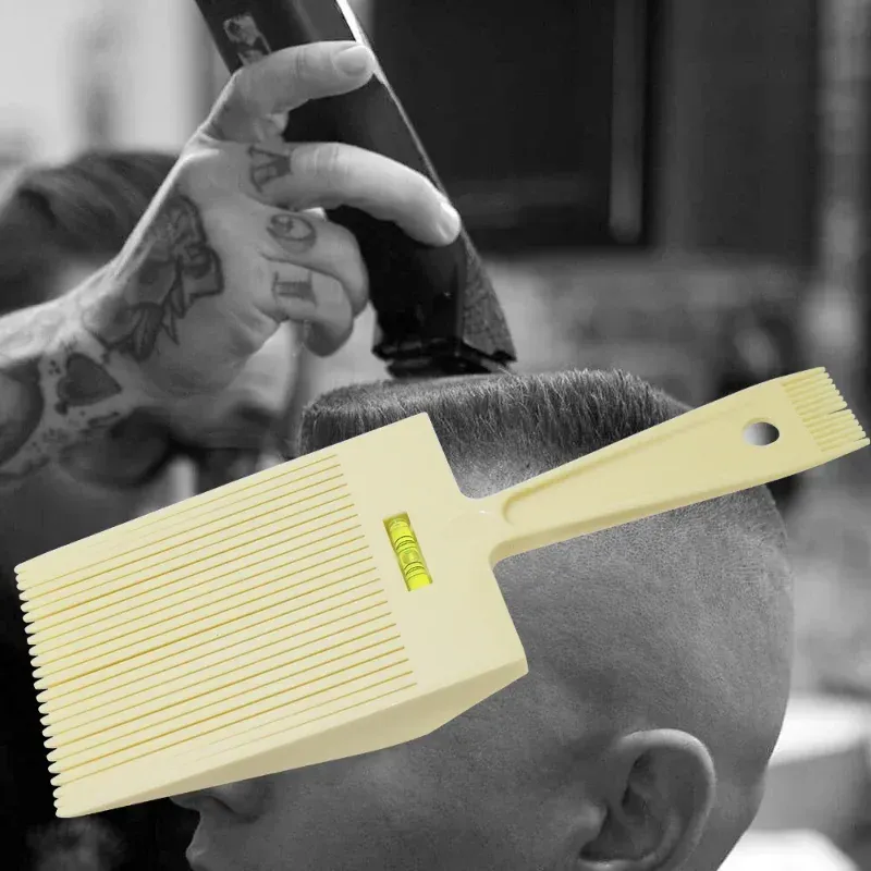 Men Combs Hair Comb Pins Flat Top Styling Comb With Balancing Ruler ...