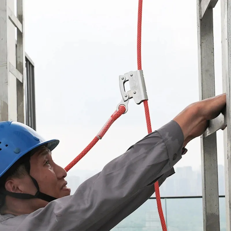 Heavy Alloy Steel Self-Locking Rope Grab for Climbing and Fall ...