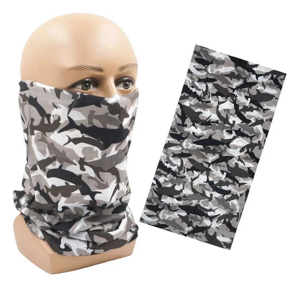 Fashion Face Masks Nec Gaiter Hot Sell Camouflage Mask Mask UV Protection Fast Séchage Fishana Bandana Pêche randonnée Sports extérieurs Face Q240510