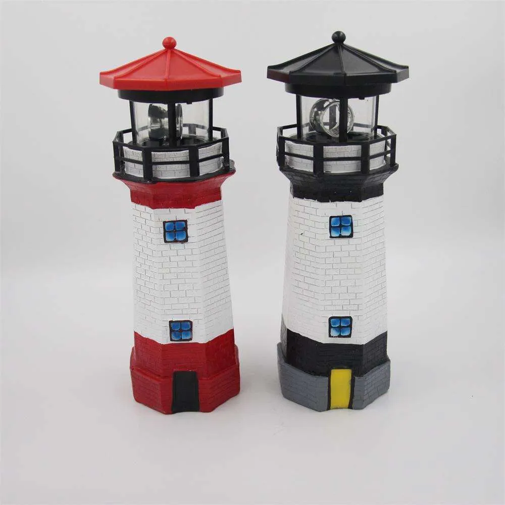 Lighthouse Outdoor Courtyard Decoration Decor Villa Garden Solar LED Atmosfera Lumining Light