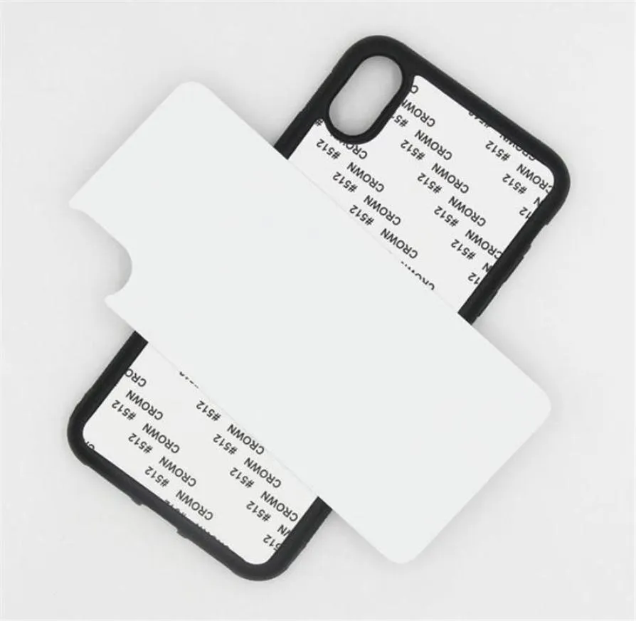 2021 Blank 2D Sublimation Case TPUPC THEAU THEPHERE CHEEFFORM COVER FAUT pour iPhone 12 Mini 11 Pro Max pour Samsung avec de l'aluminium 2875463