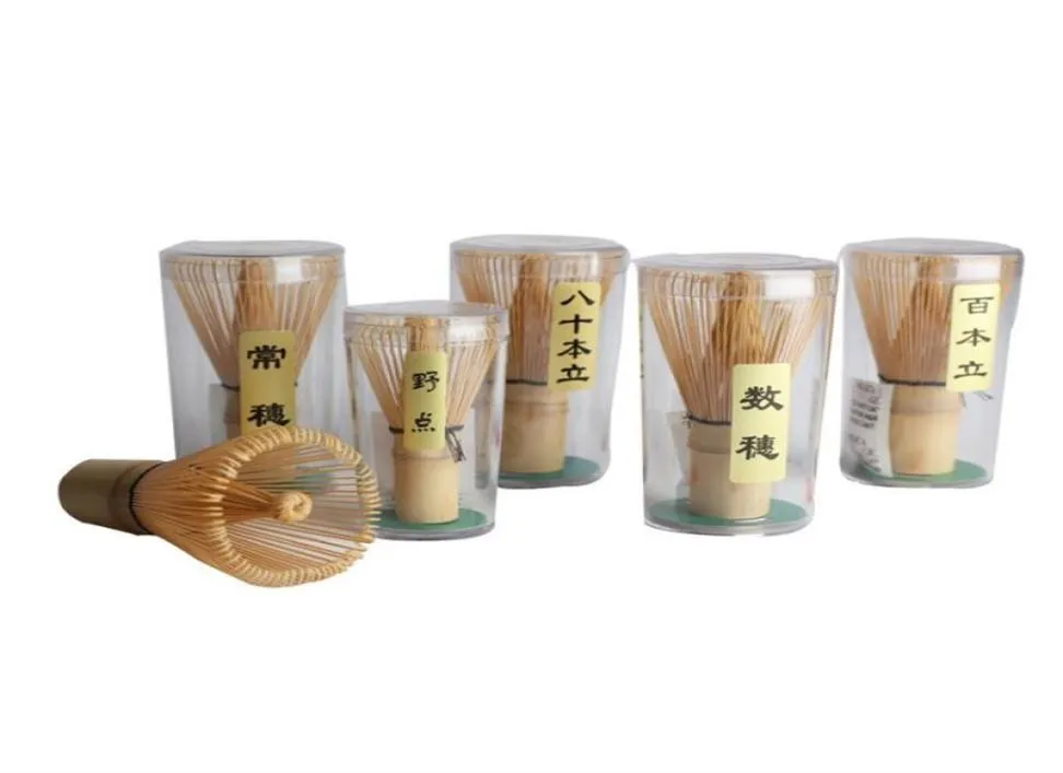 Bambu te visp japansk ceremoni bambu matcha te chasen te service praktiskt pulver visp borstskoka kaffeverktyg5606131