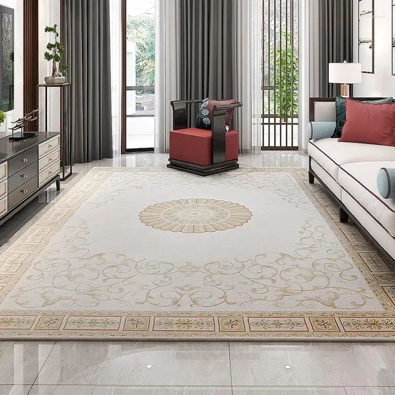Dywany chińskie do salonu domowe dekoracja dywan sypialnia sofa stolik kawowy dywan bada mata podłogowa luksusowe dywaniki