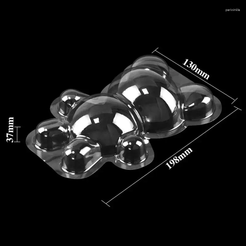 ベーキング型手作りケーキ3Dベアカビエポキシ樹脂ジェリードームムース大規模シリコン壊れやすいチョコレート爆弾