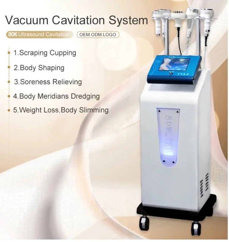 معدات RF Vacumn Dibration Device Slim Beaty Maschine لخفض الوزن