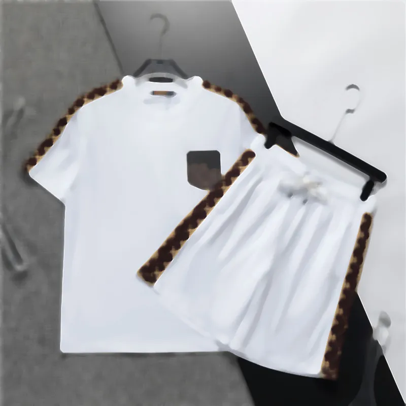 2024 Neue Herrendesigner Tracksuit Set Running T-Shirt Polo Designer Jogger Sportanzug Männer Frauen Kurzhemd Hosen Polo Pullover Tracksuits Asian Size M-3xl