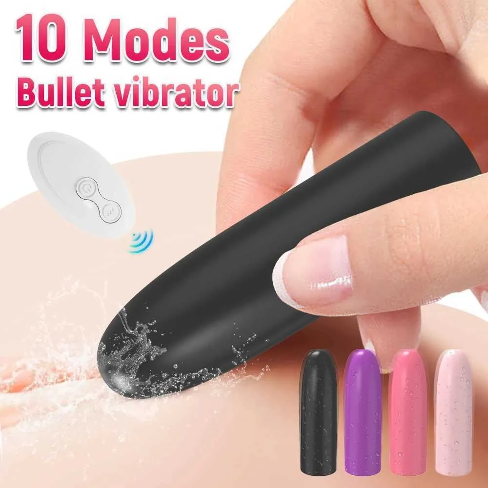 Autres éléments de beauté de la santé Mini Bullet Remote Control Vibrateurs pour les femmes Stimulatrice du vagin Clitoris Dildo G