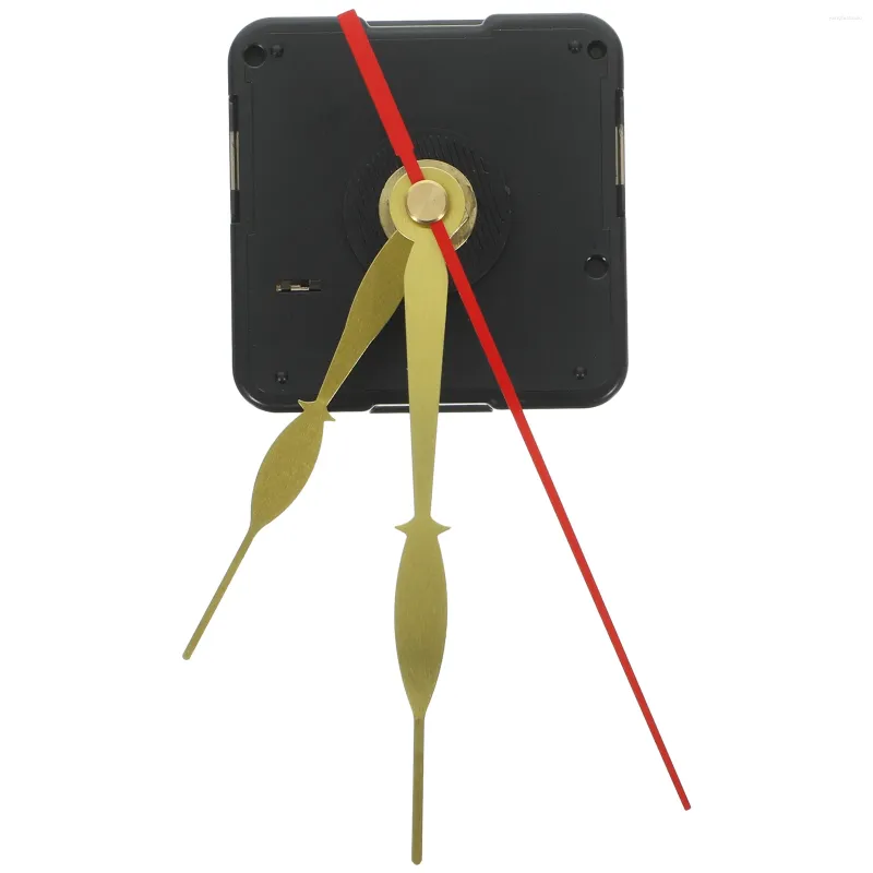 Accessori orologi movimenti per orologio fai -da -te 25 cm di diametro silenzioso acrilico con mani (nero) Kit meccanismo Kit Puntatore Motore di plastica