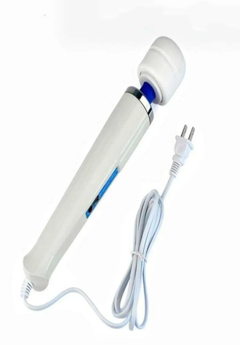 Party Favor Multisped Handheld Massager Magic Wand Vibrating Massage Hitachi Motor Hastighet Vuxen Full Body Foot Toy For3067267