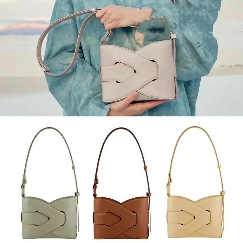 المصمم Polen le Cyme Camel numero un nano ma tote women cross body bags bage late bage beac