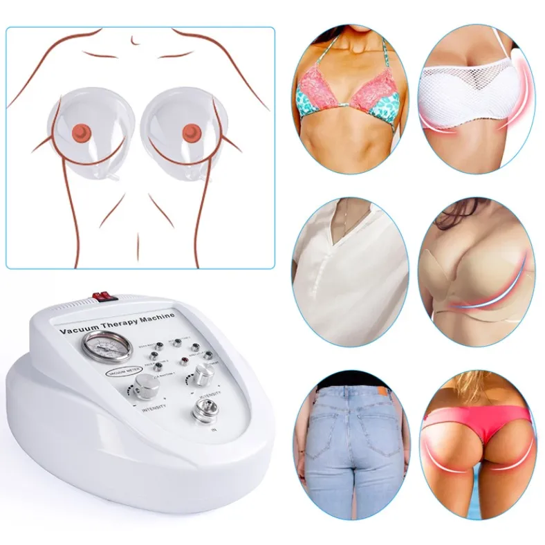 Equipamento portátil Promoção de equipamentos de vácuo Corporar massagem face Modação do corpo Drenagem linfática Máquina de elevação da mama Máquina de aprimoramento Home Uso