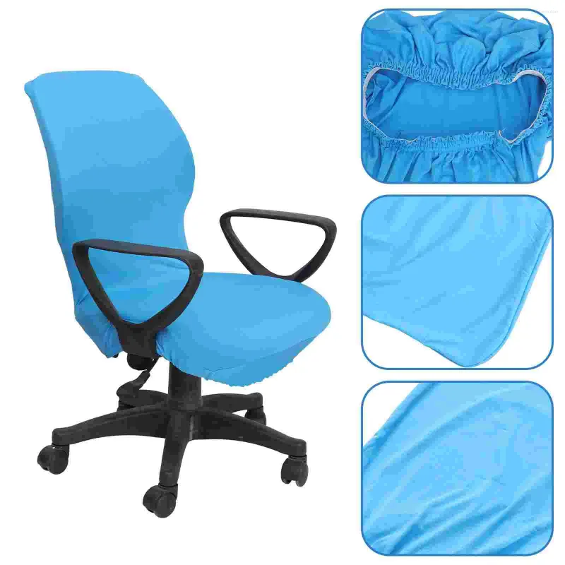 Chair Covers Armchair Slipcover Cloth Desk Swivel Cover Computer Back Office